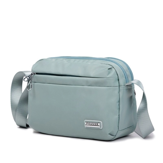 Сумка крос-боді Fouvor 2800-28 - М`ятний