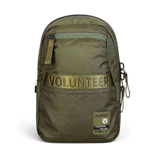 Рюкзак на 1 плече Volunteer 1807-05 - Зелений